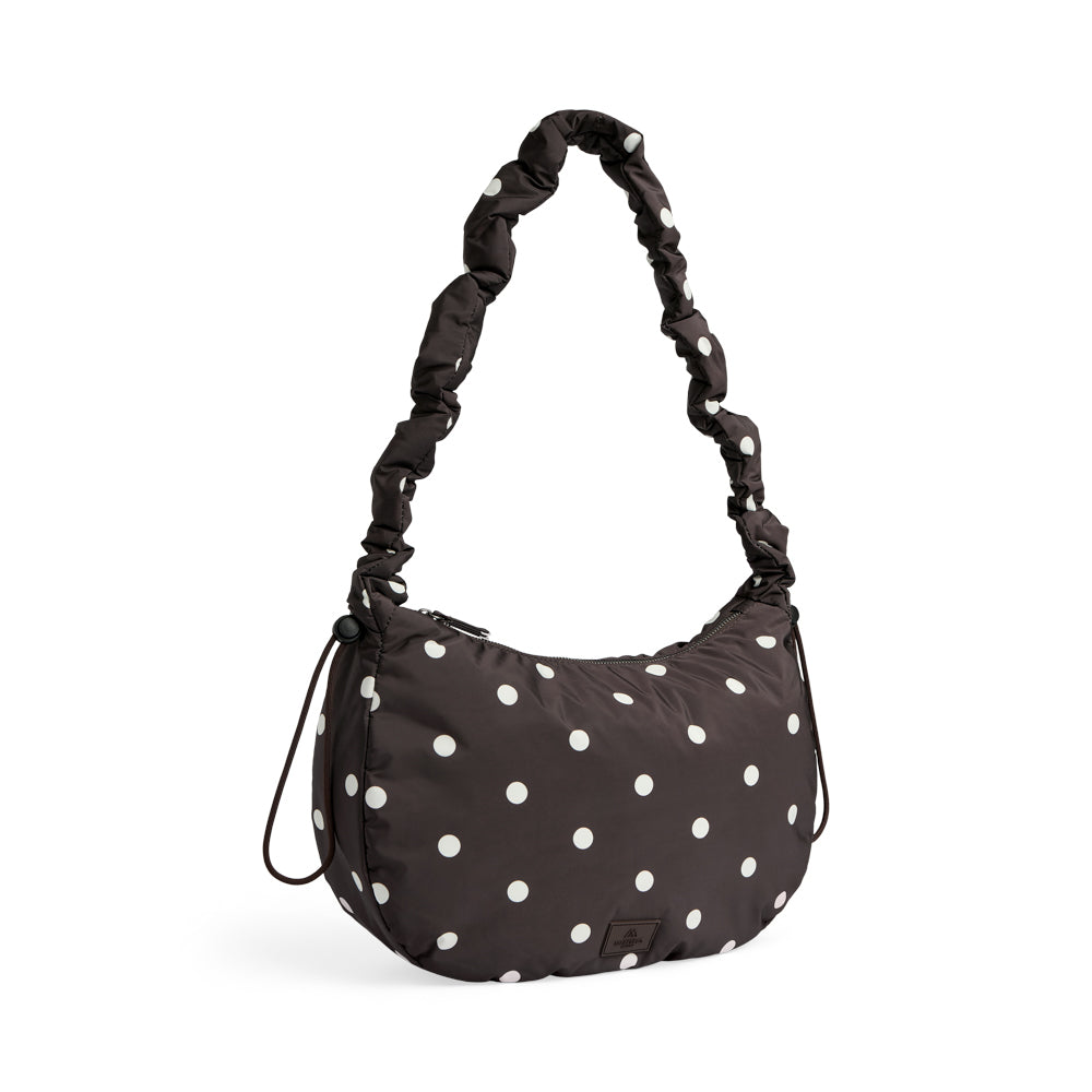 GroundMBG Recycled Bag polka dot brown 4654RPV-354