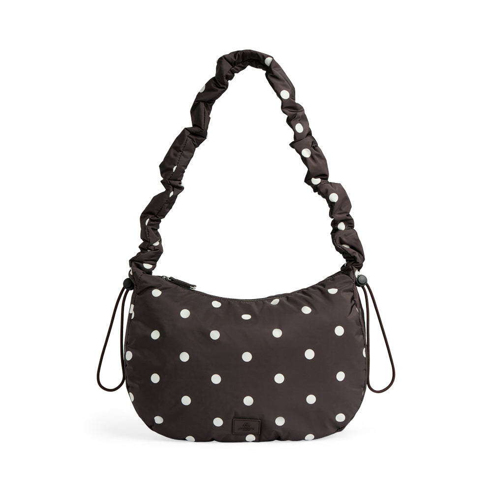 GroundMBG Recycled Bag polka dot brown 4654RPV-354