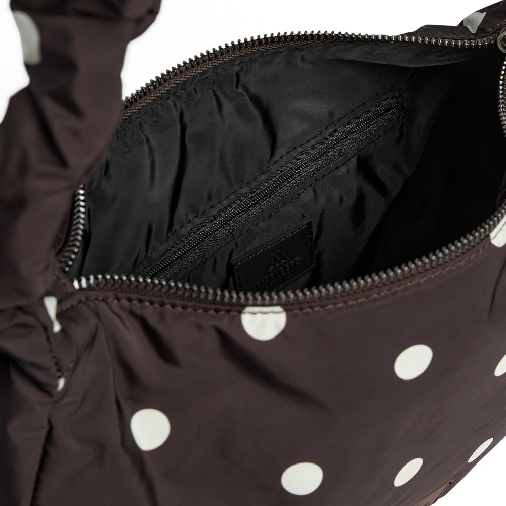 CraveMBG Recycled Bag polka dot brown 4794RPV-354