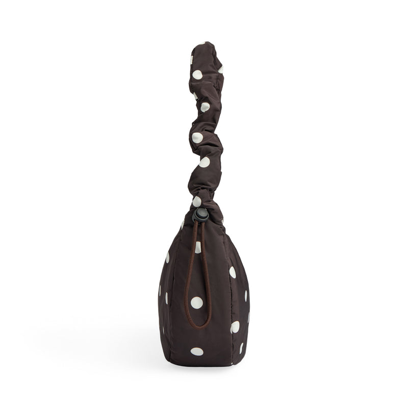CraveMBG Recycled Bag polka dot brown 4794RPV-354