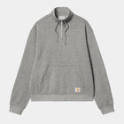 Luther Half Zip Sweat misty grey heather