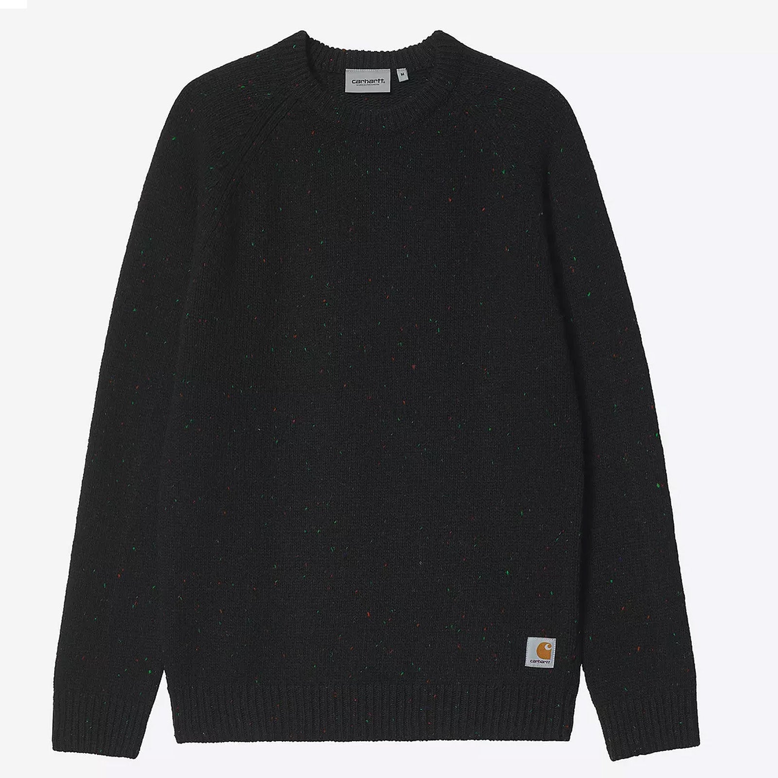 Anglistic Sweater speckeled black