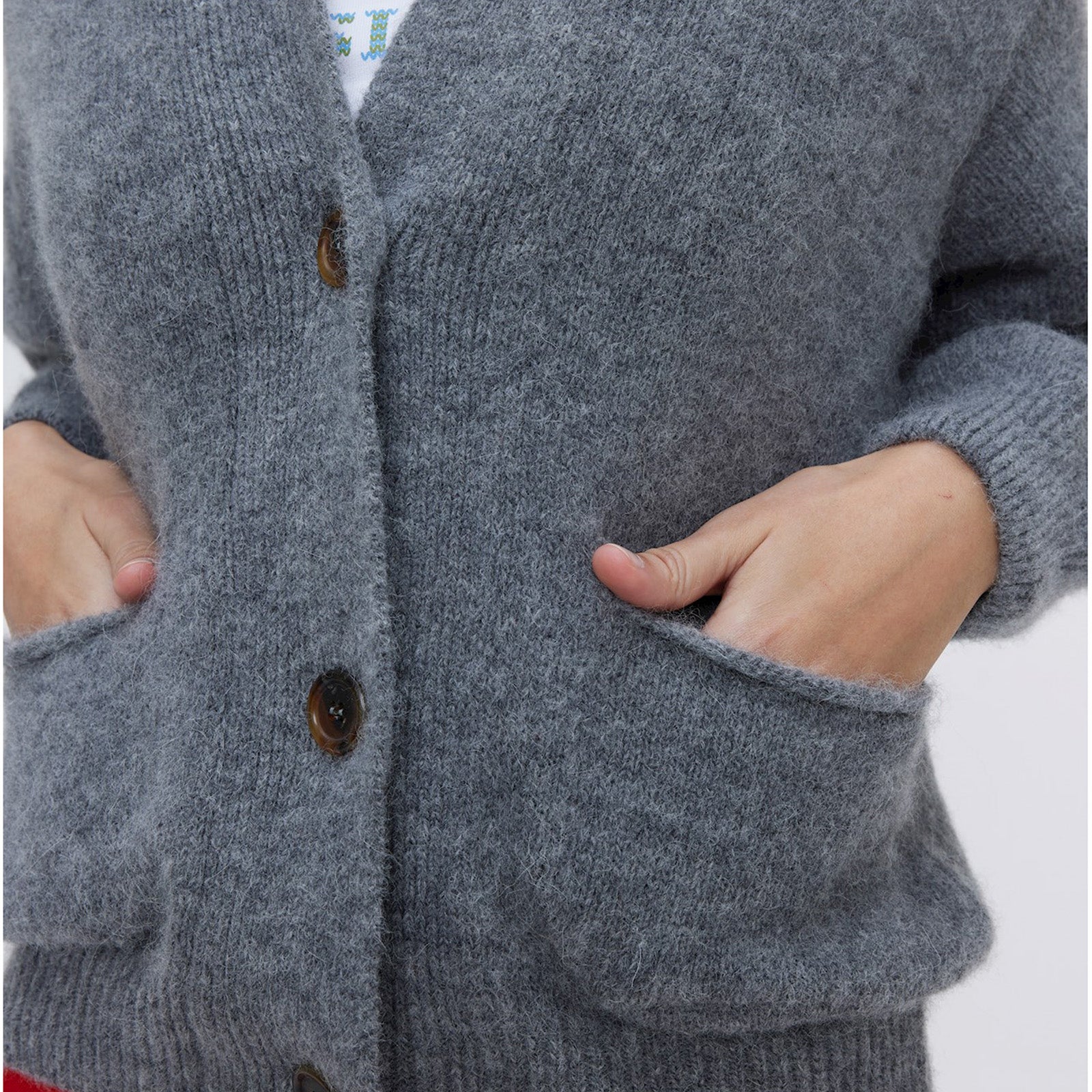 The Dolphin Cardigan grey