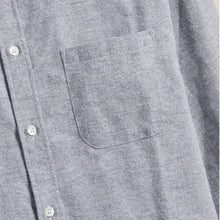 Brushed Oxford Shirt blue