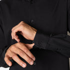 Clean Formal Stretch Shirt black