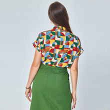 Helene Blouse patchwork