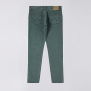 Regular Tapered Kaihara Right Hand black denim black/green black