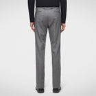 Leek Pants stone grey melange