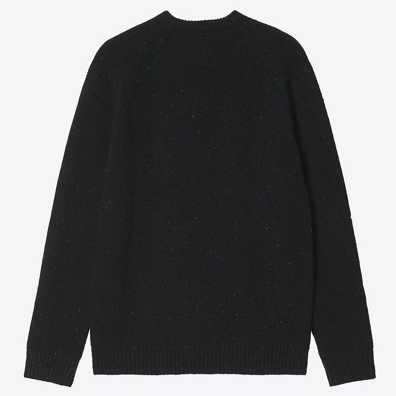 Anglistic Sweater speckeled black