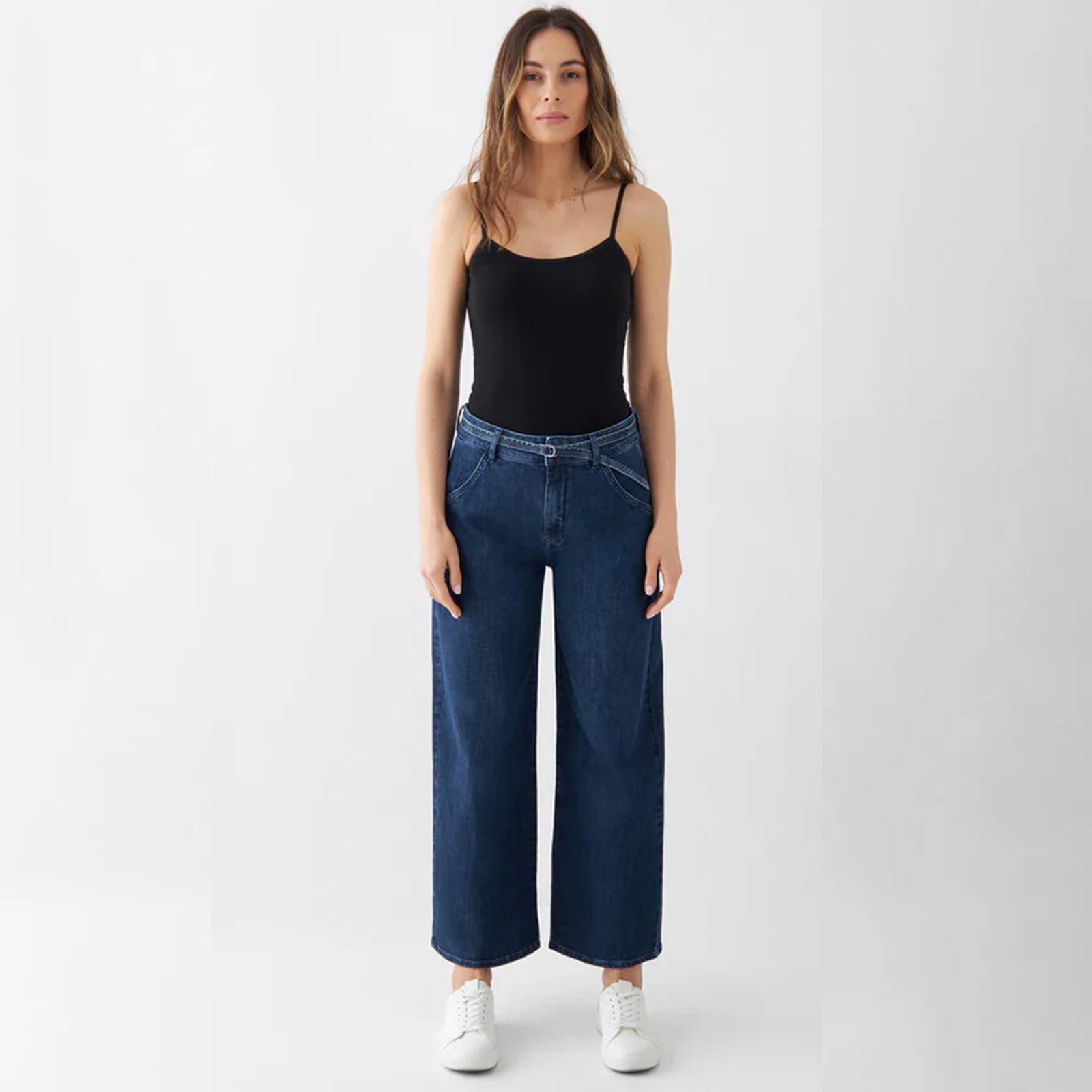 Blink Classic Wide Barrel Jeans dark blue