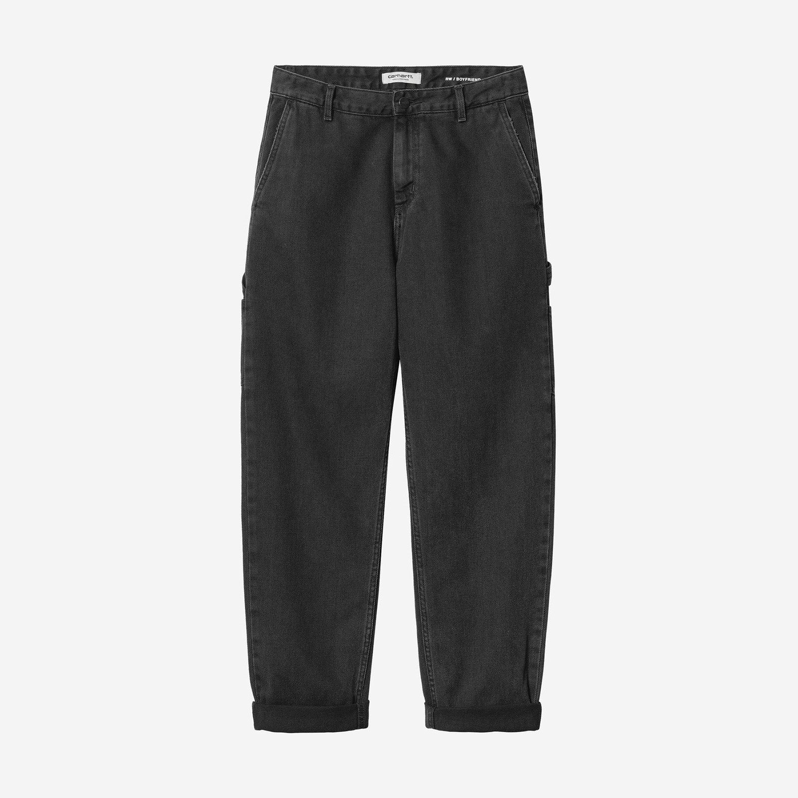 W Pierce Pant black stone washed