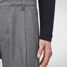 Leek Pants stone grey melange