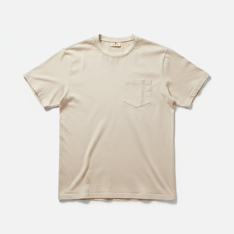 Akvillads Cot/Lin/Vis S/S Tee tofu
