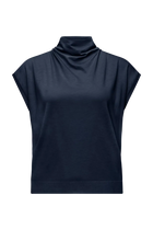Solemno Top 520083 dark navy