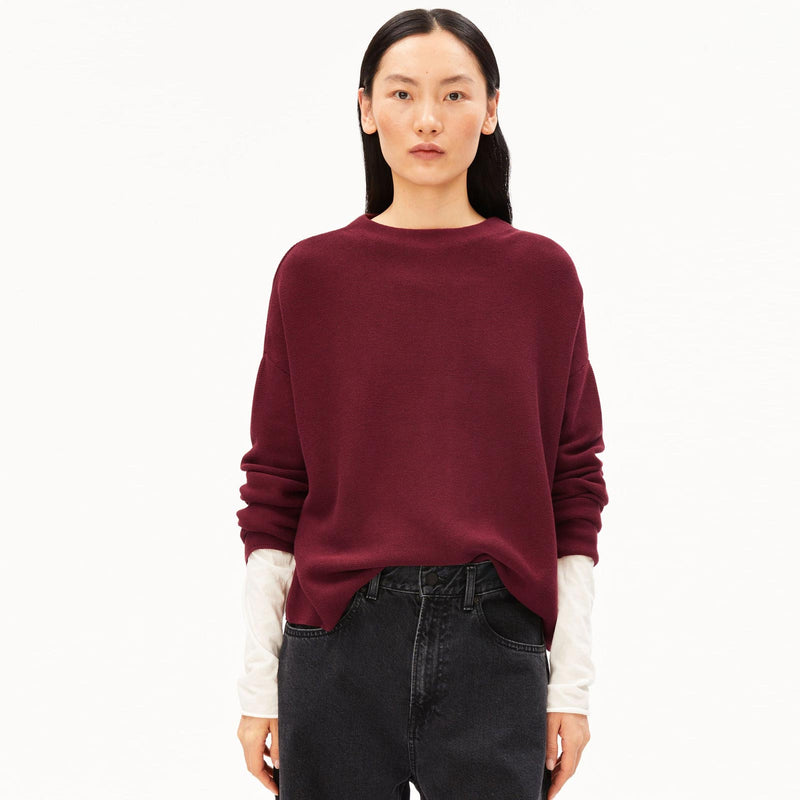 Merinaa Links Links Jumper velvet red
