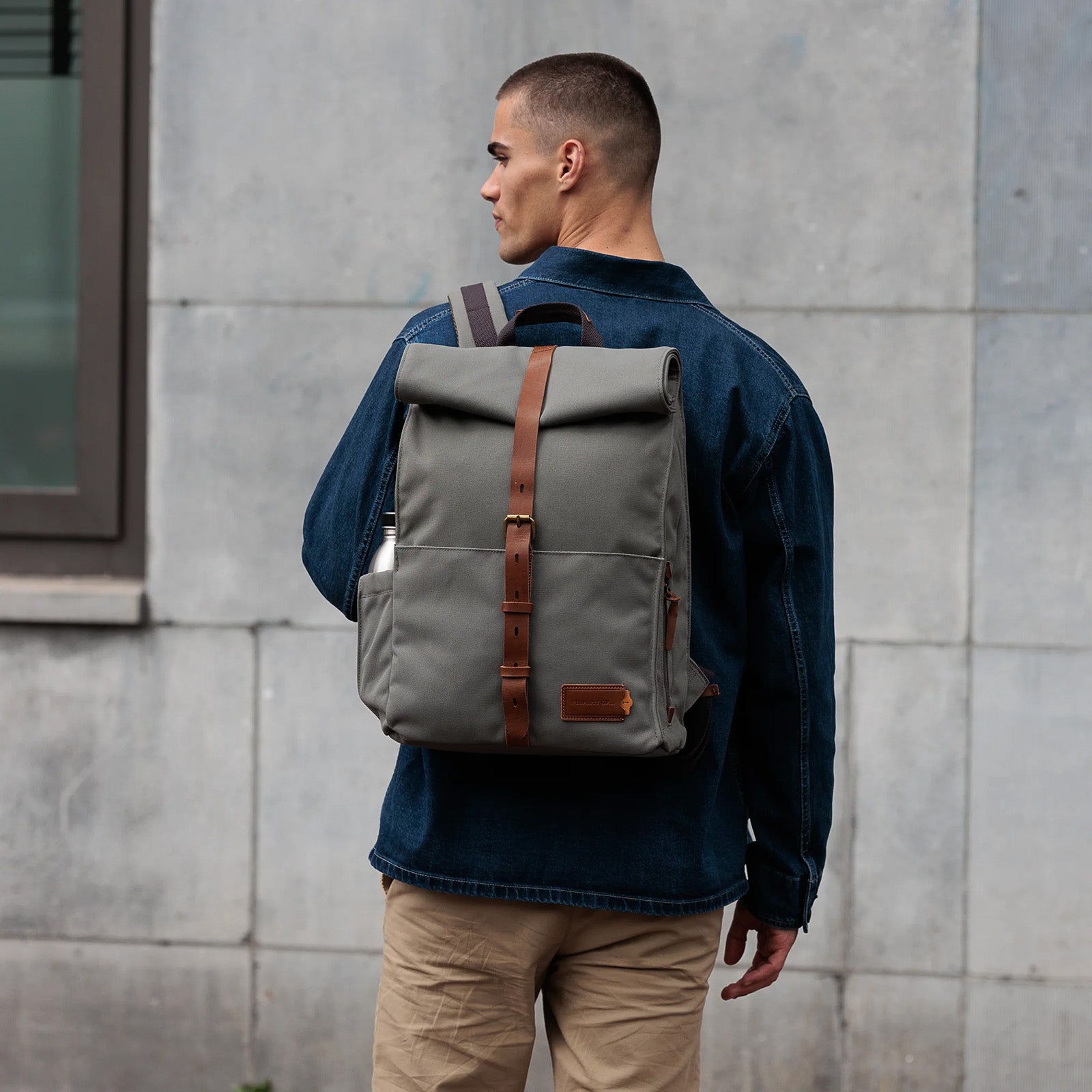 Alex 24h Backpack 3.0 moss grey/brown