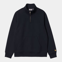 Chase Neck Zip Sweatshirt dark navy/gold