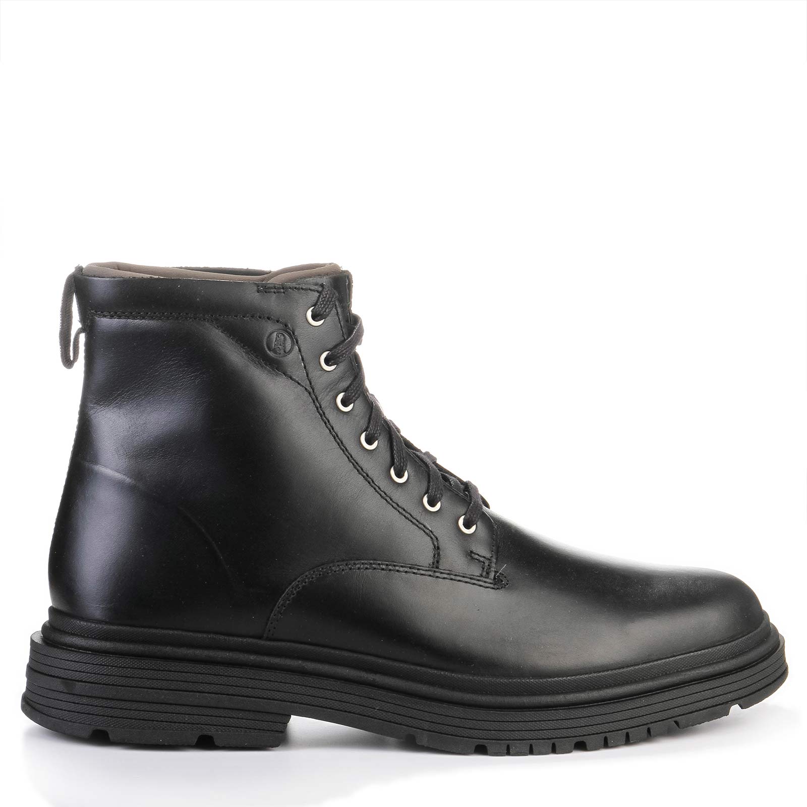 Badbury Hi Waterproof Warmlined Leather black