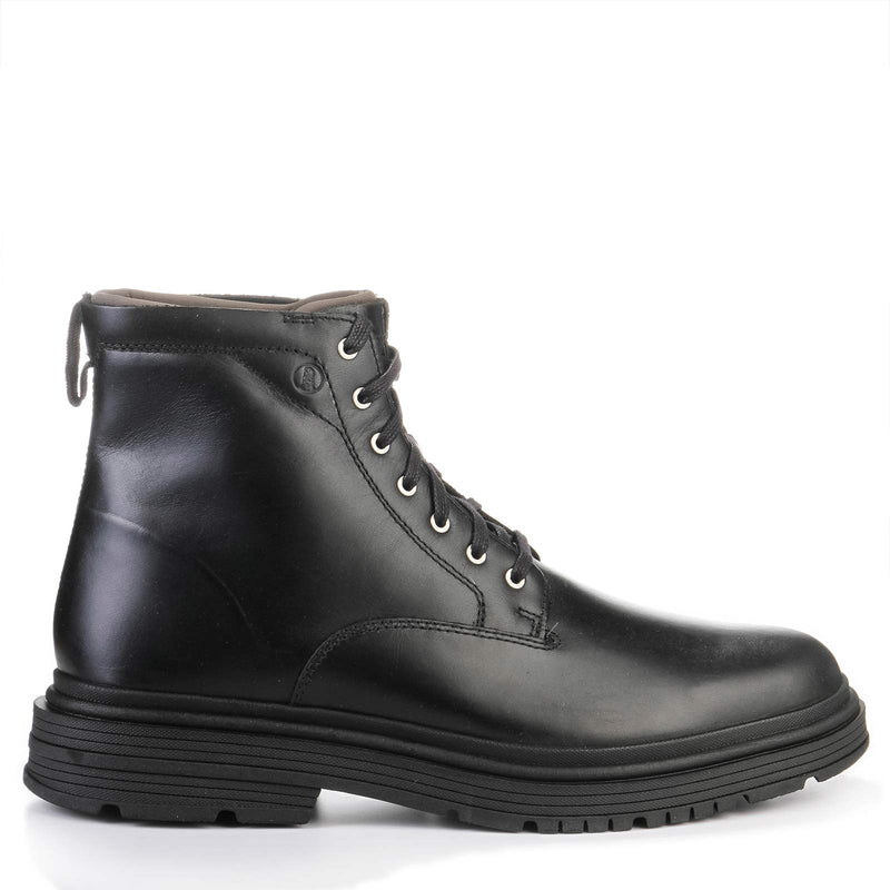 Badbury Hi Waterproof Warmlined Leather black