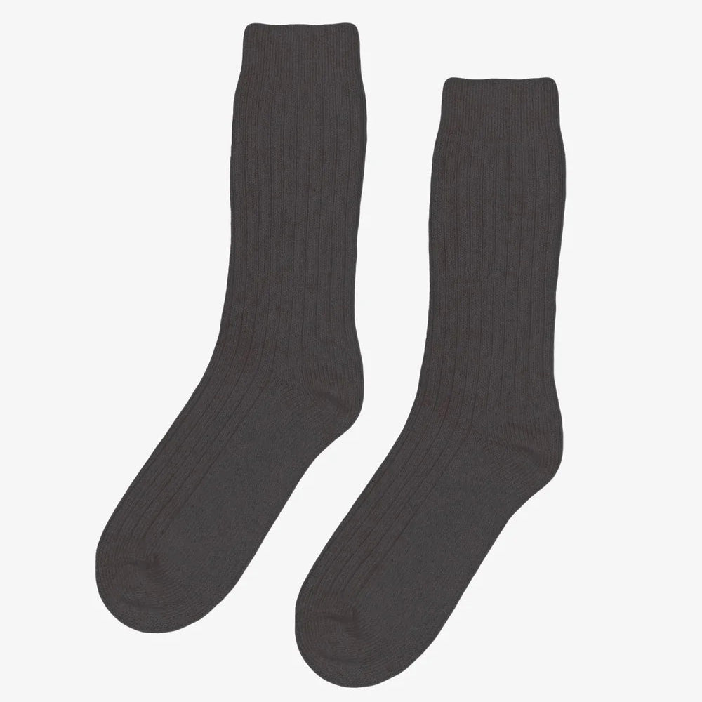 Merino Wool Blend Socks lava grey