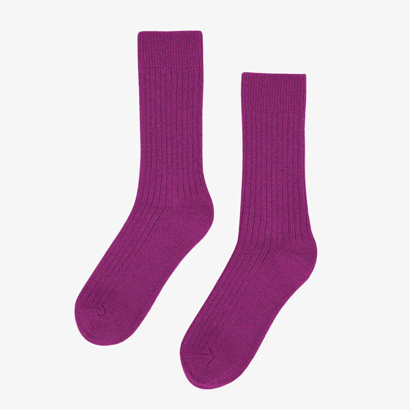 Merino Wool Blend Socks magenta blaze