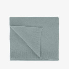 Merino Wool Scarf steel blue Colorful Standard