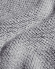 Oversized Merino Wool Crew heather grey