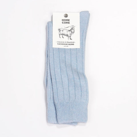 Cashmere Blend Socks baby blue