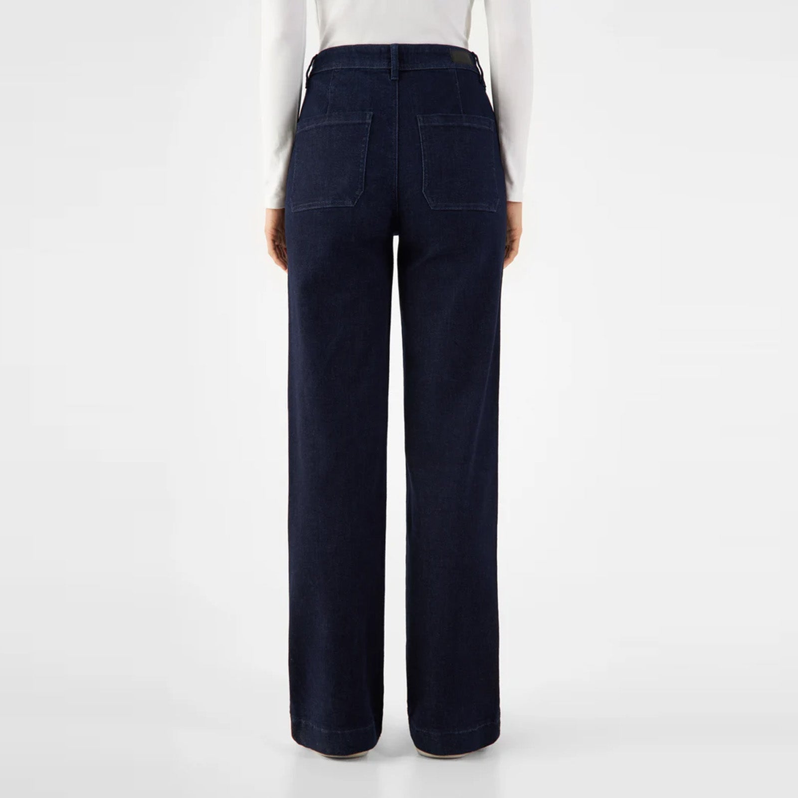 Dew Sailor Flared Jeans raw blue Dawn Denim