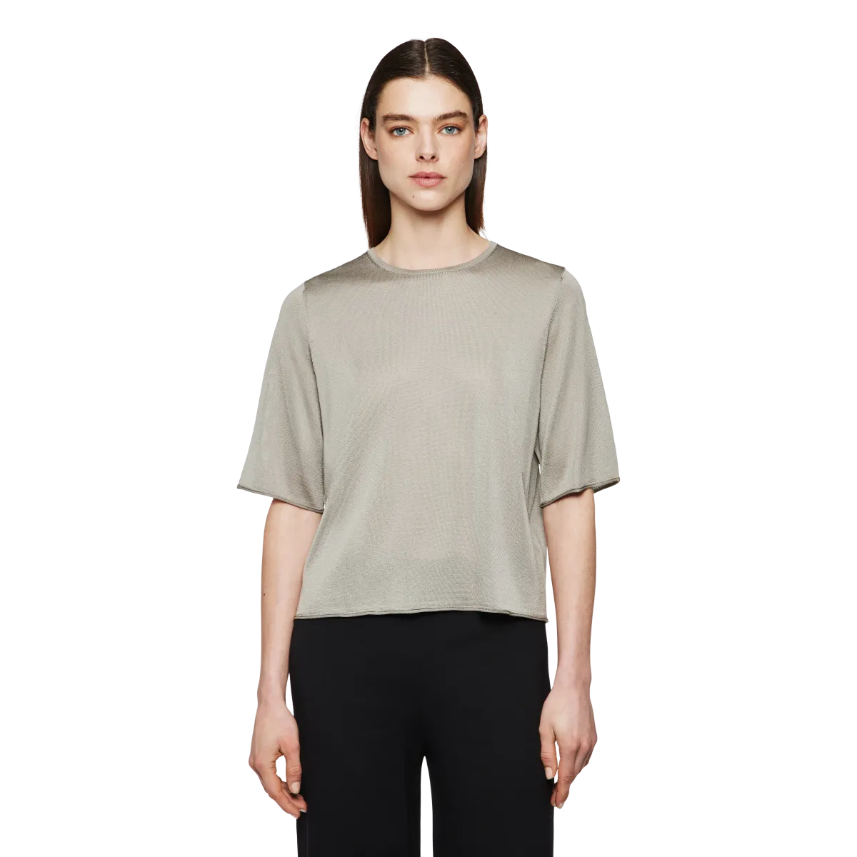 Nisle Top 420136 vintage khaki