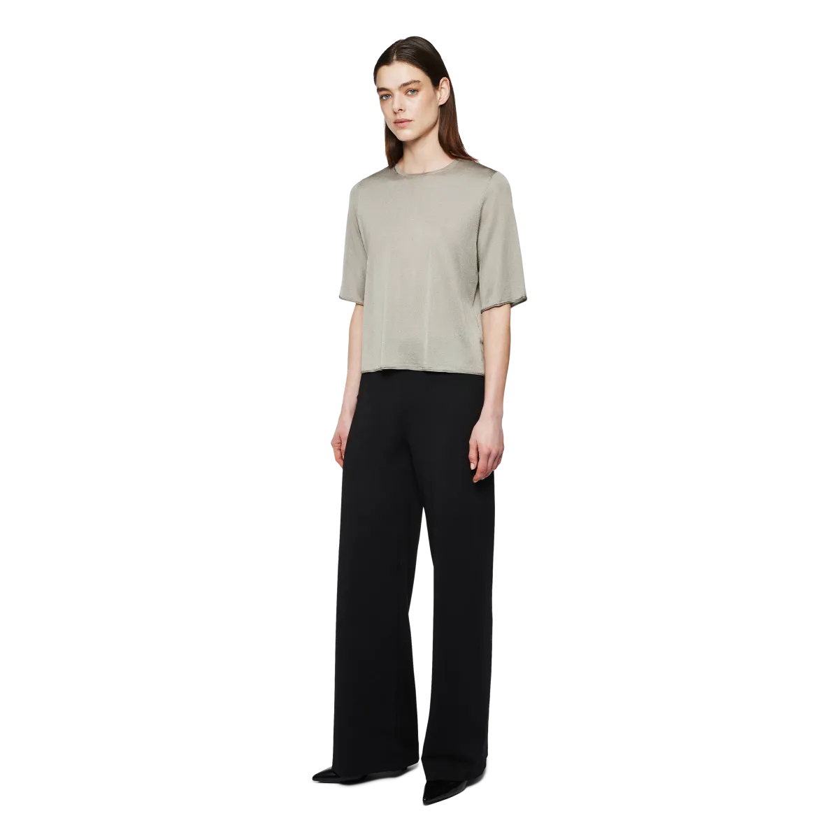 Nisle Top 420136 vintage khaki