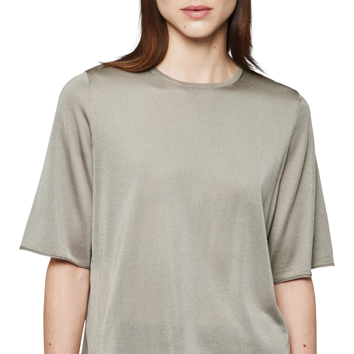 Nisle Top 420136 vintage khaki
