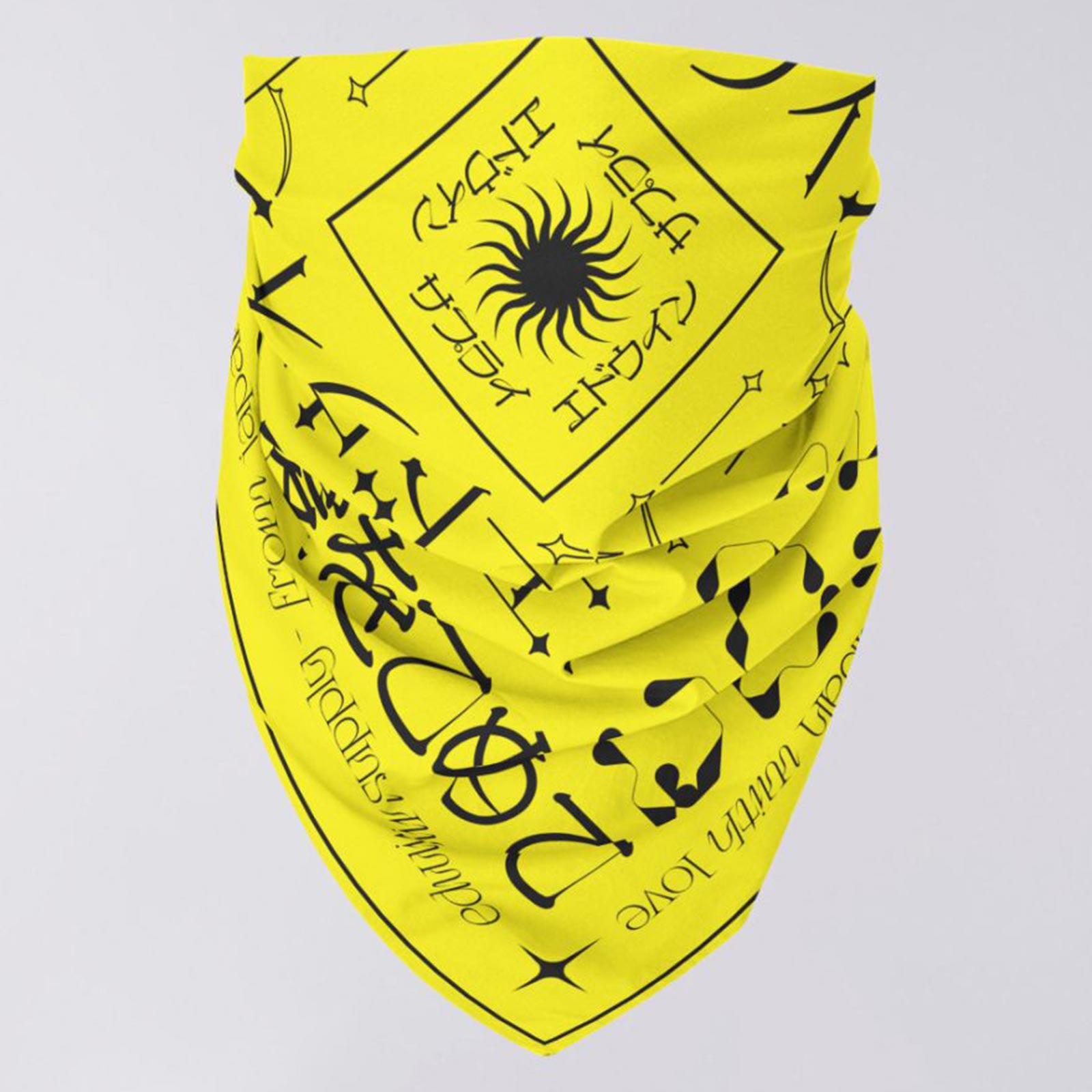 Edwin Bandana yellow black