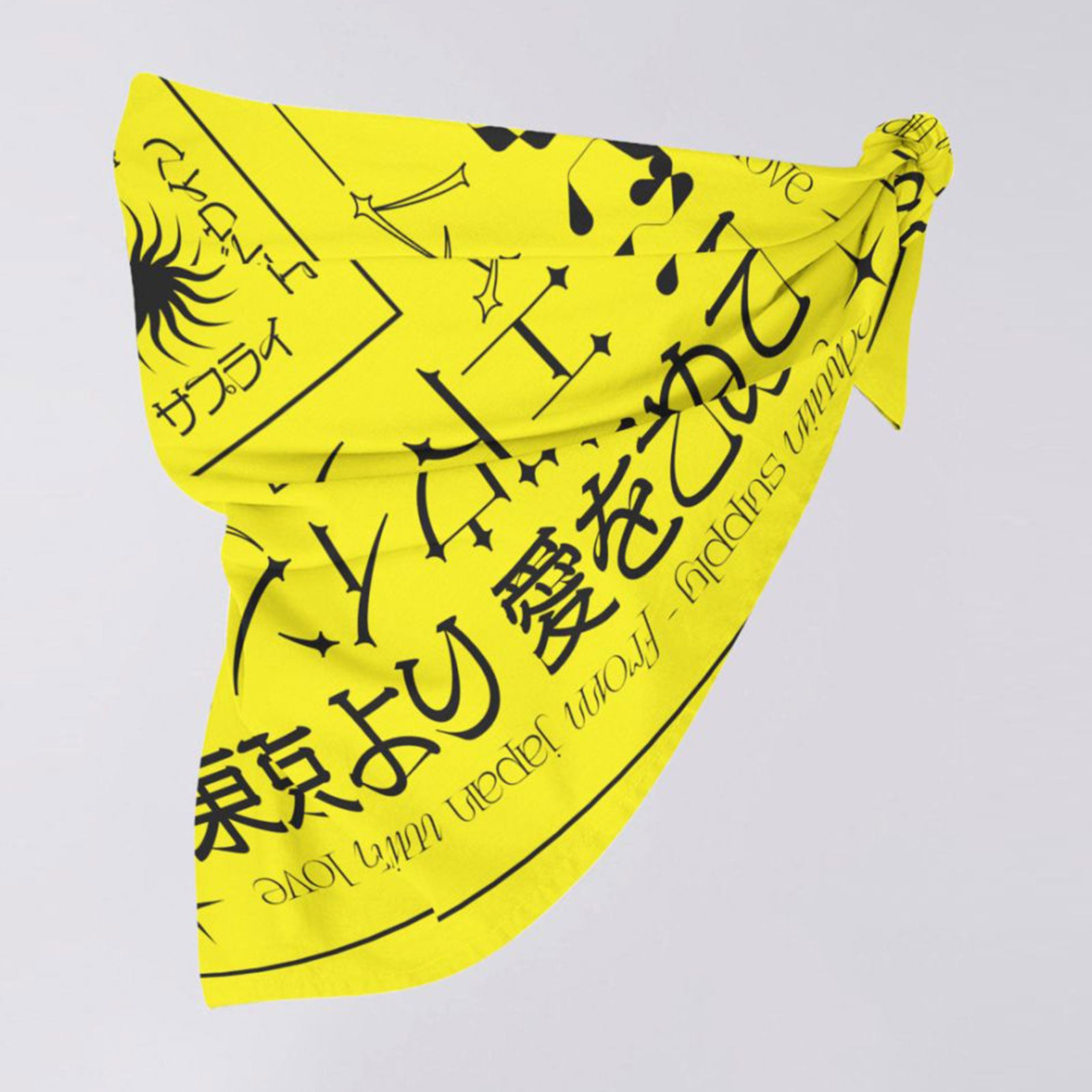 Edwin Bandana yellow black