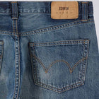 Regular Tapered blue dark used Edwin Jeans