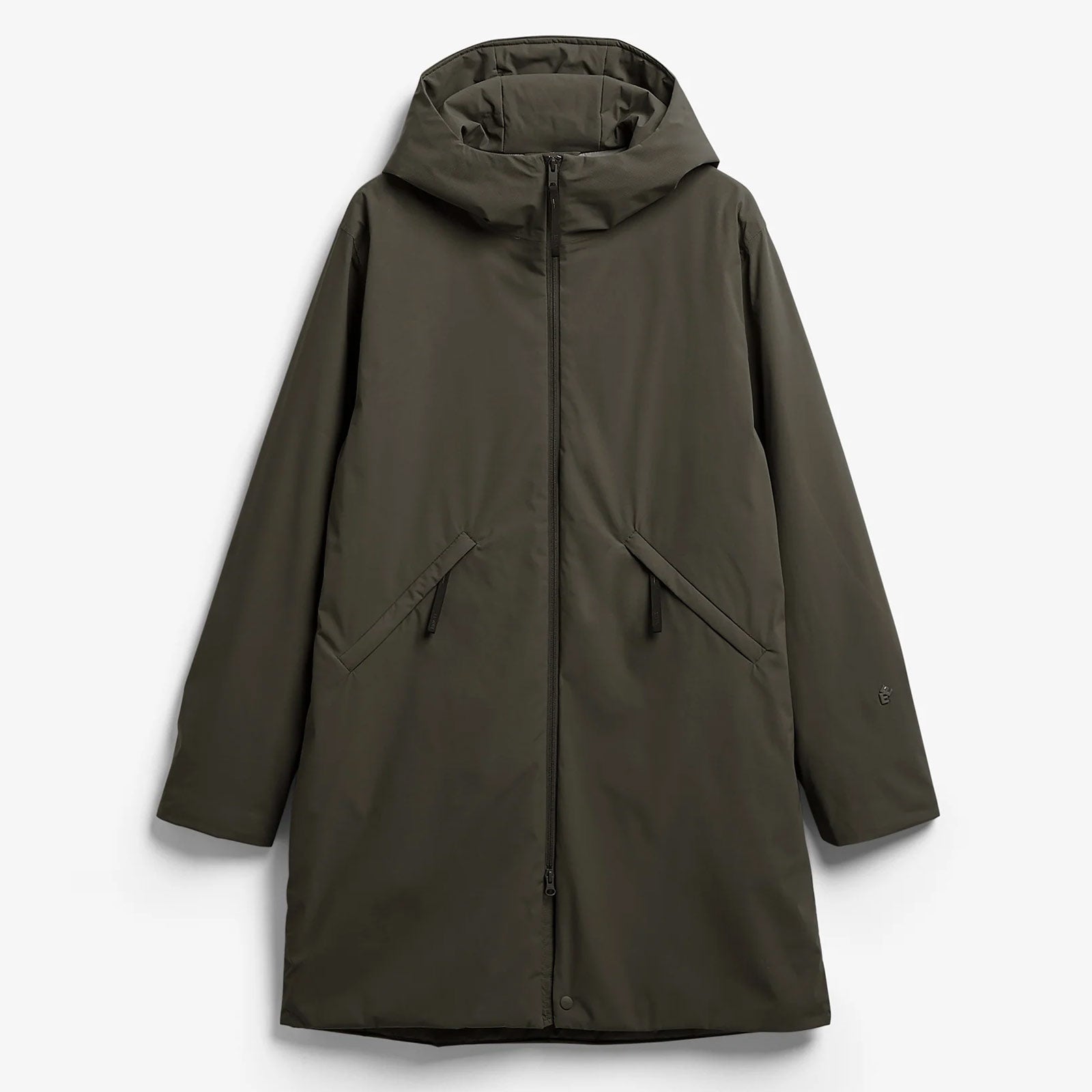 Torgny Light Winter Jacket deep olive Elvine