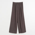 Embroidered Wide Leg Pants carbón INDI&COLD