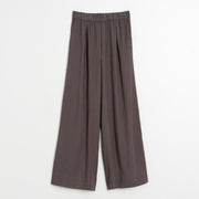 Embroidered Wide Leg Pants carbón INDI&COLD