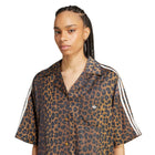 Satin Shirt multicolor/bronze strata Adidas