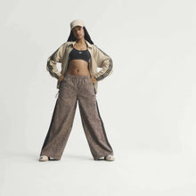 Firebird Oversized Denim Pant earth strata/stone khaki Adidas