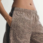Firebird Oversized Denim Pant earth strata/stone khaki Adidas