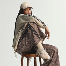 Firebird Oversized Denim Pant earth strata/stone khaki Adidas