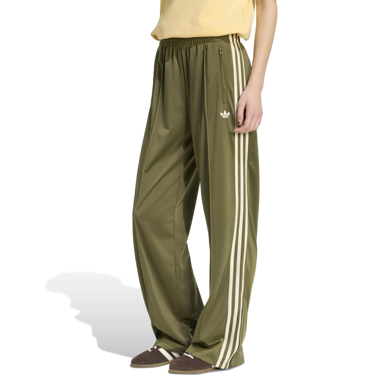 Firebird Loose Trackpant focus olive/cream white Adidas