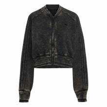 SST Double Layered Cropped Track Top black