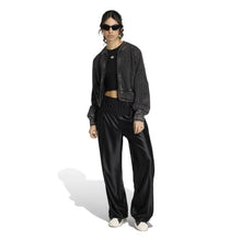 SST Double Layered Cropped Track Top black