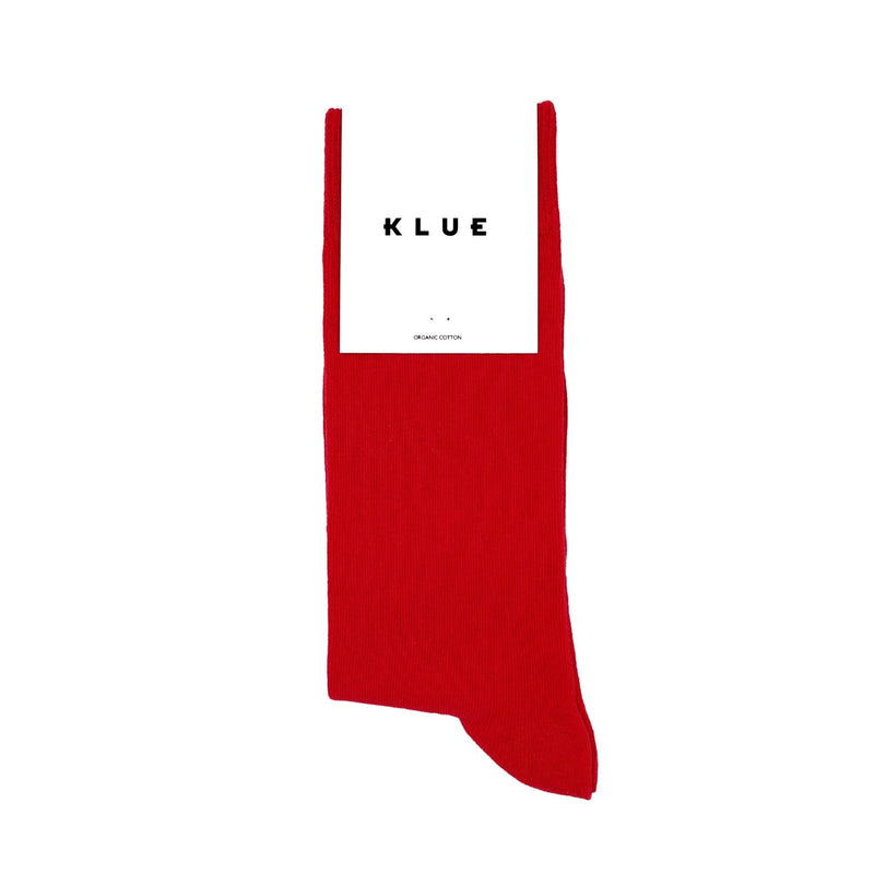 Solid Socks red