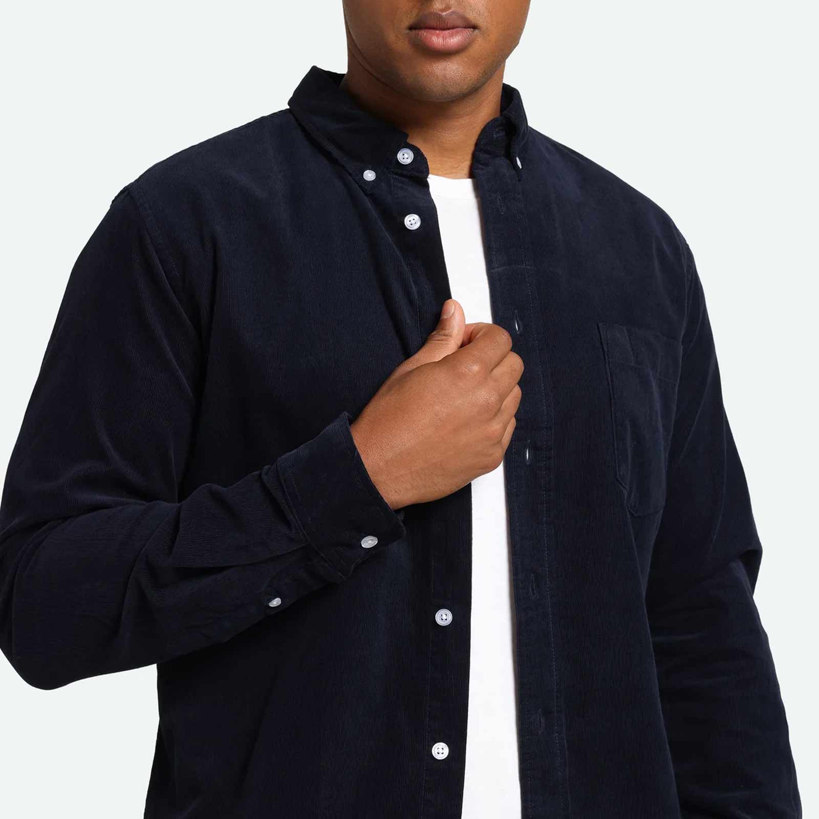 Colt Cord Shirt 3758 navy blazer