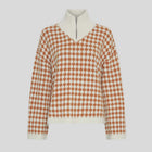MSCHAmaria Zip Pullover egret/c spice MSCH Copenhagen