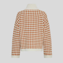 MSCHAmaria Zip Pullover egret/c spice MSCH Copenhagen