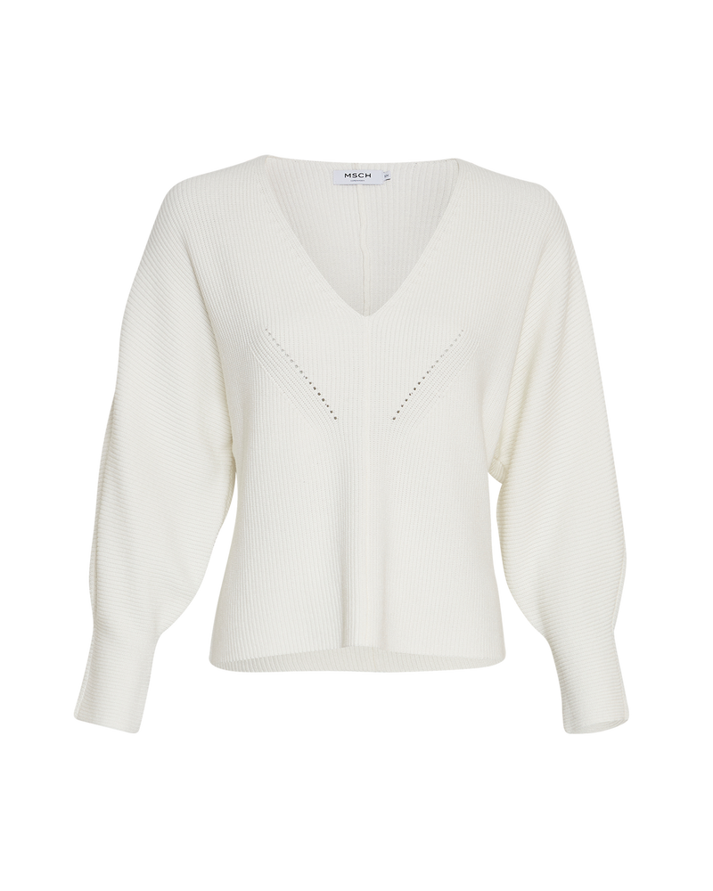 MSCHAcentia Rachelle V Pullover 18149 egret